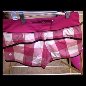Lululemon speed shorts
